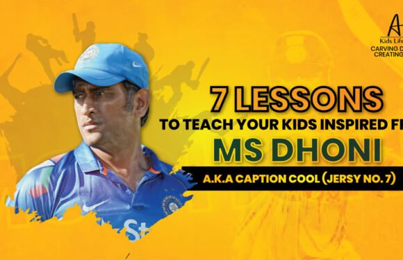 7 Lessons To Teach Your Kids Inspired From Ms Dhoni